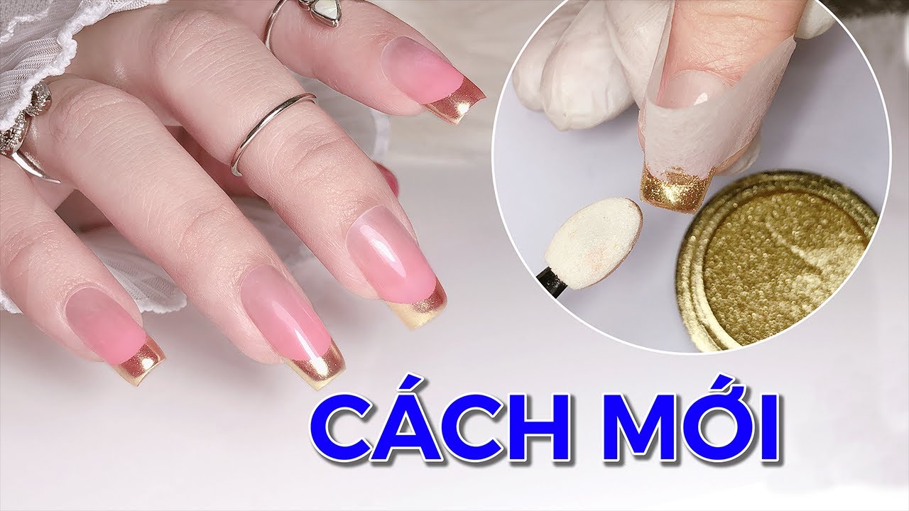 Cách Làm Tráng Gương Đầu Móng Không Bị Tróc Mà Dễ Làm