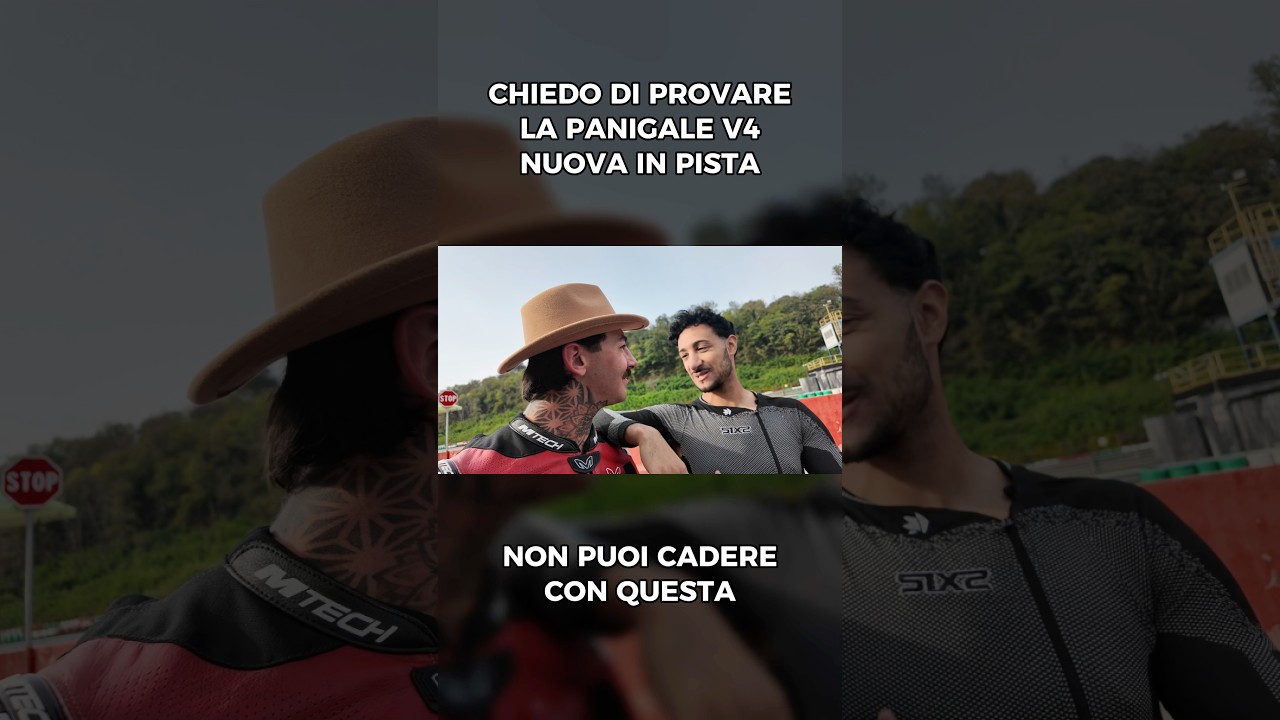 Test Ducati Panigale v4 a Lombardore