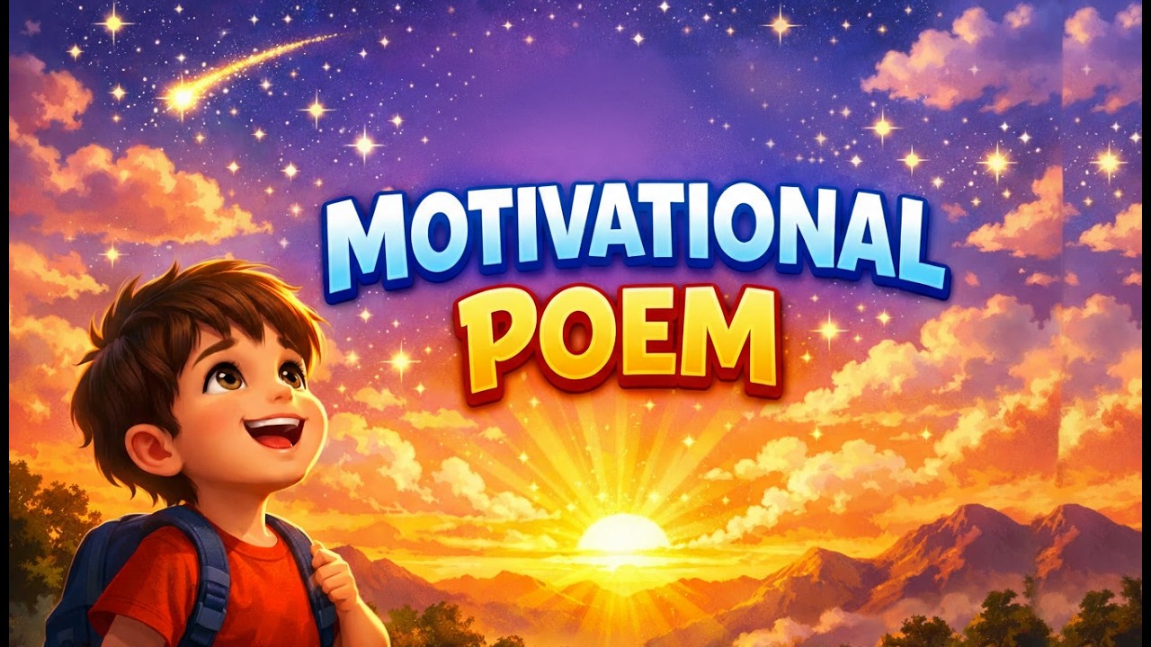 Motivational Poem | Inspirational Poem in English | Dream Big Poem | Hamna Fairy