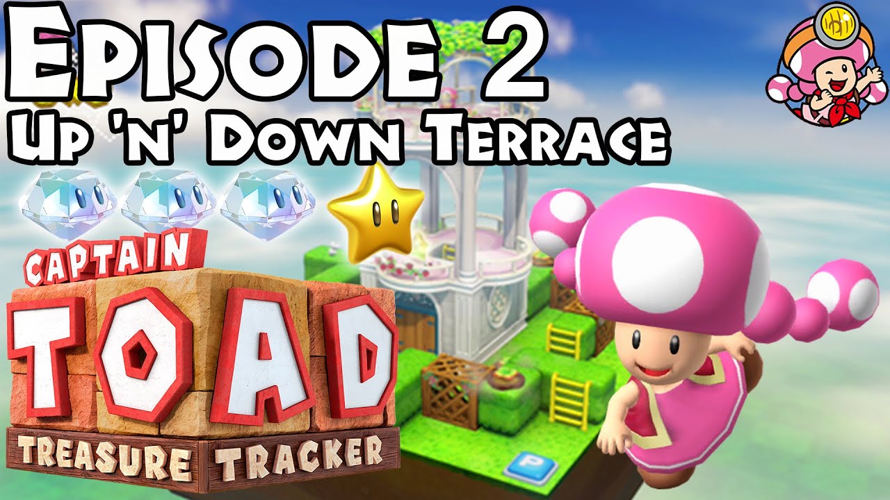 Captain Toad: Treasure Tracker - Episode 2 - Level 12: Up 'n' Down Terrace