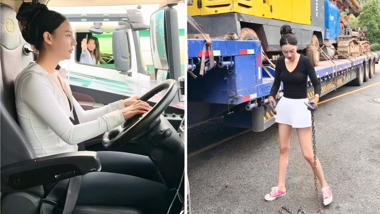 Female Truck Driver Yang Xiaoying Saddened as Fellow Driver's Family Grieves After Tragic Accident