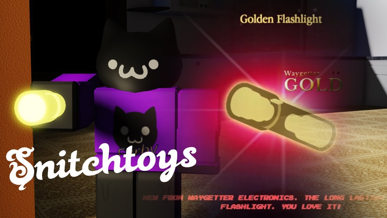 How to get the Golden Flashlight in Snitchtoys!