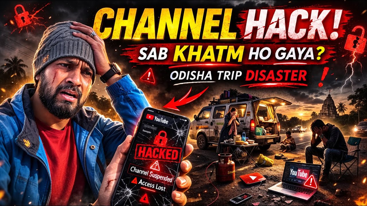 सब खत्म हो गया | Odisha Trip ka Sabse Bura Din (Channel Hacked)
