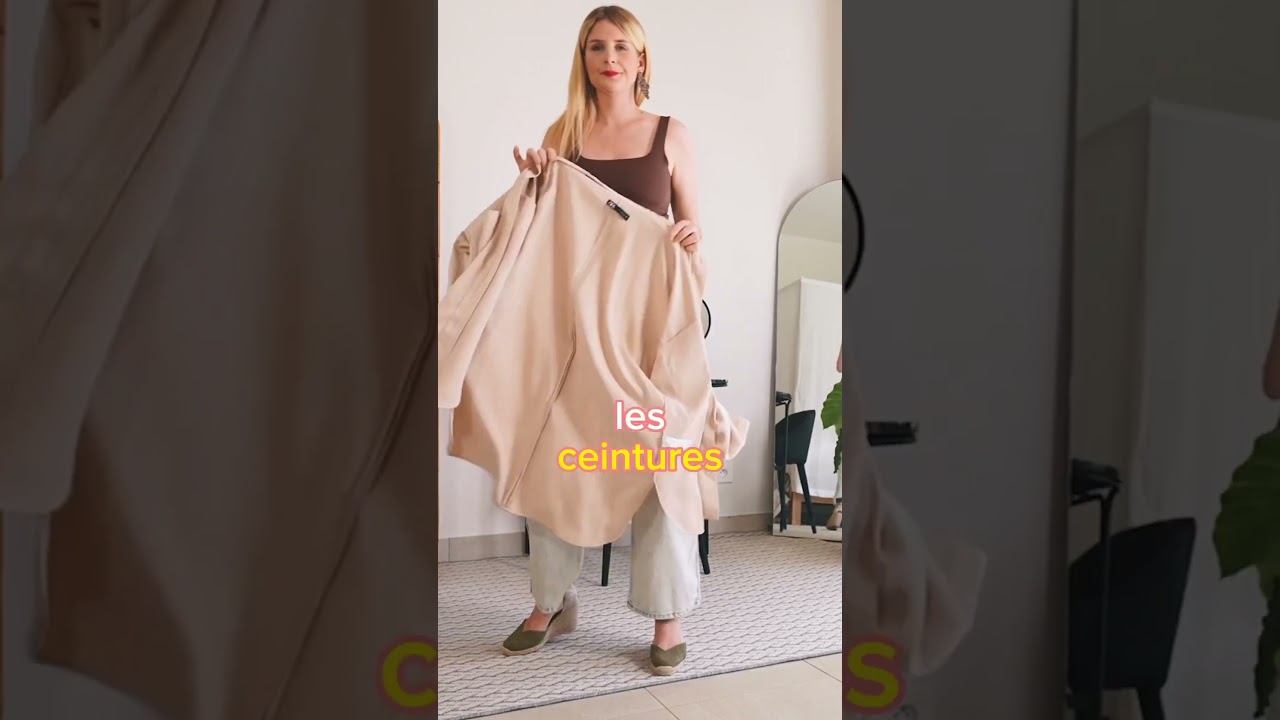 2 astuces qui CHANGENT une tenue ! 😍#marron #accessoires #conseilenimage