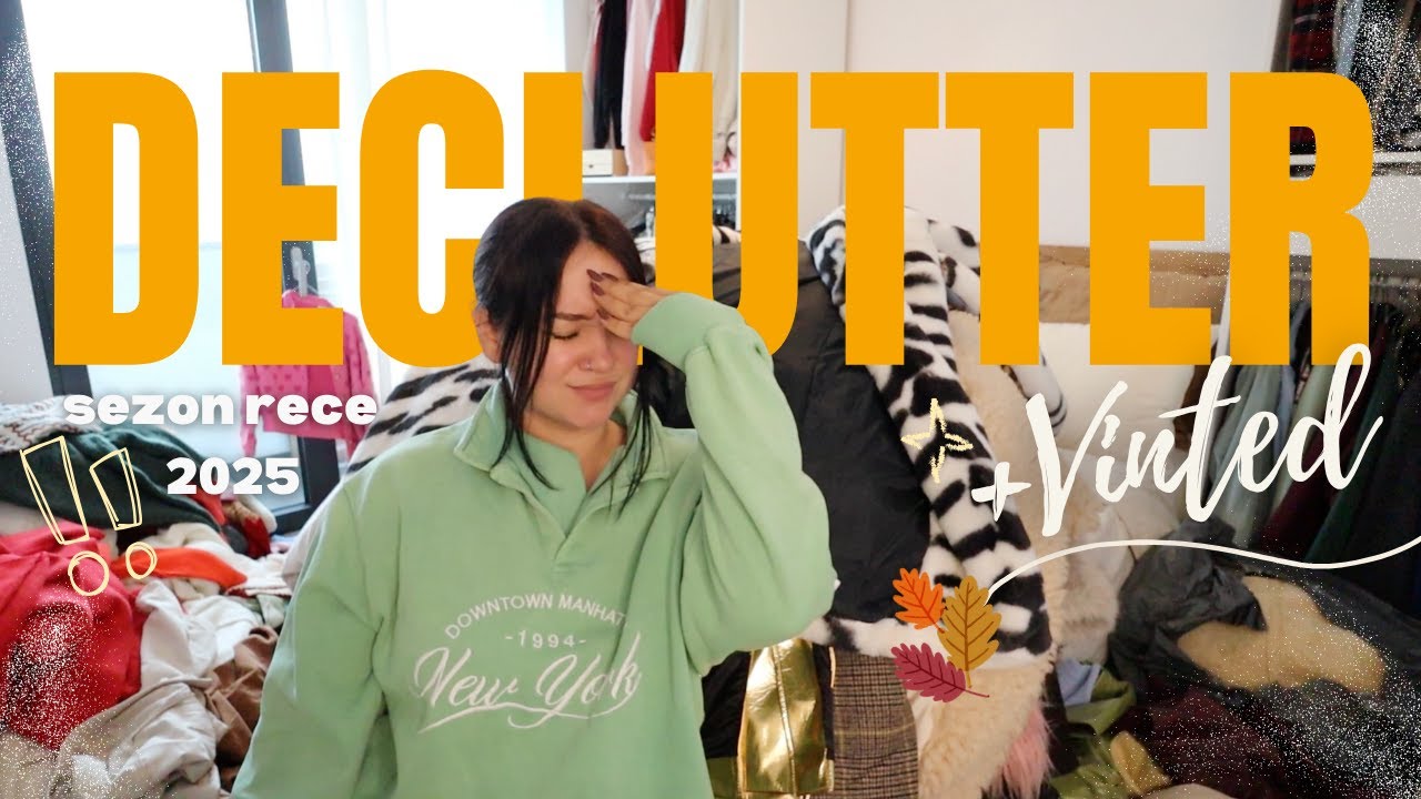 Declutter: oare imi incap toate hainele in noul dulap? + muuuult Vinted