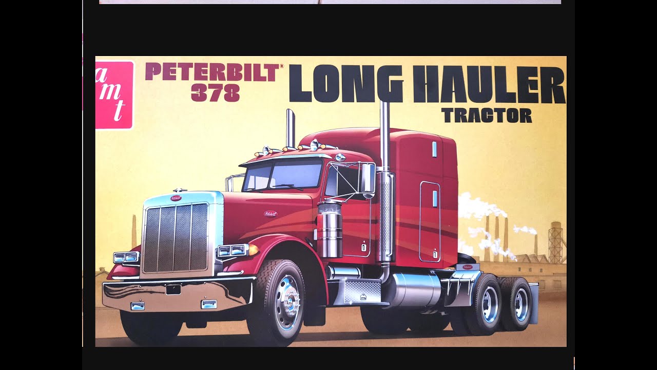 amt Peterbilt 378 Long hauler Truck