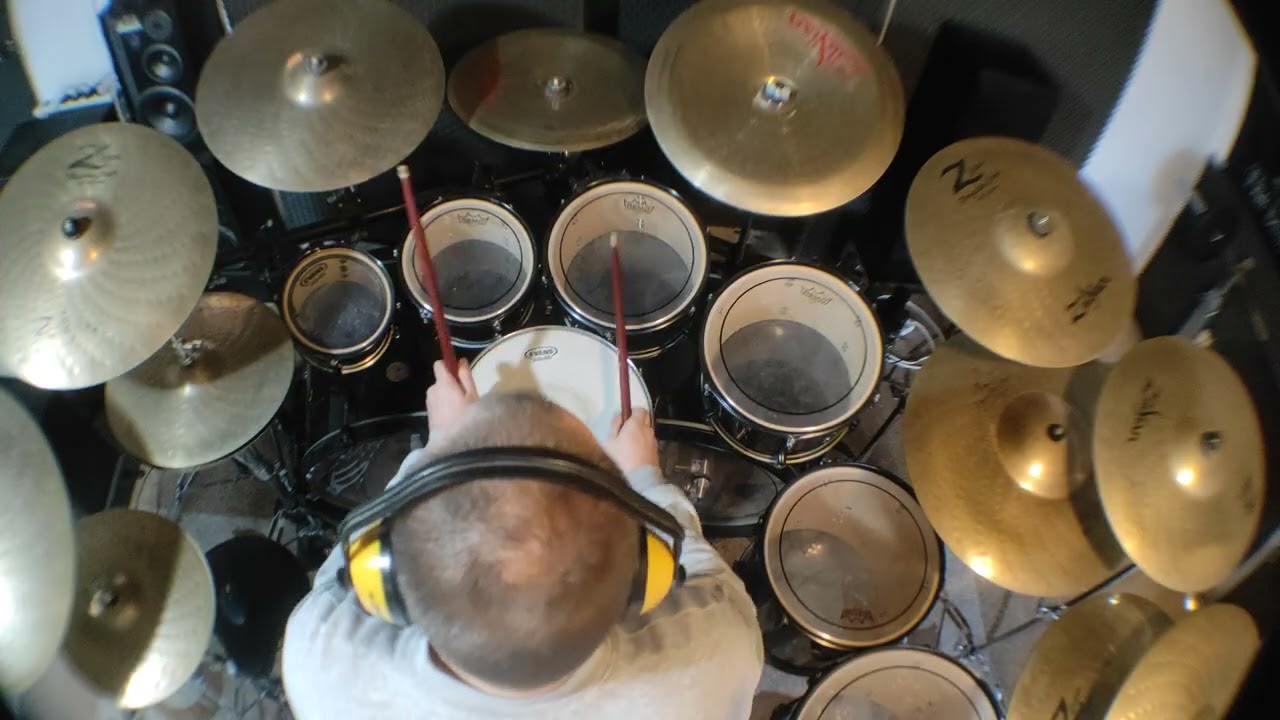 Behemoth - Wolves Ov Syberia (Drum cover)(4K)(Mareczko drummer na YouTube)(👹🥁🖥️) #Nergal 👹🦊🎸#cover !