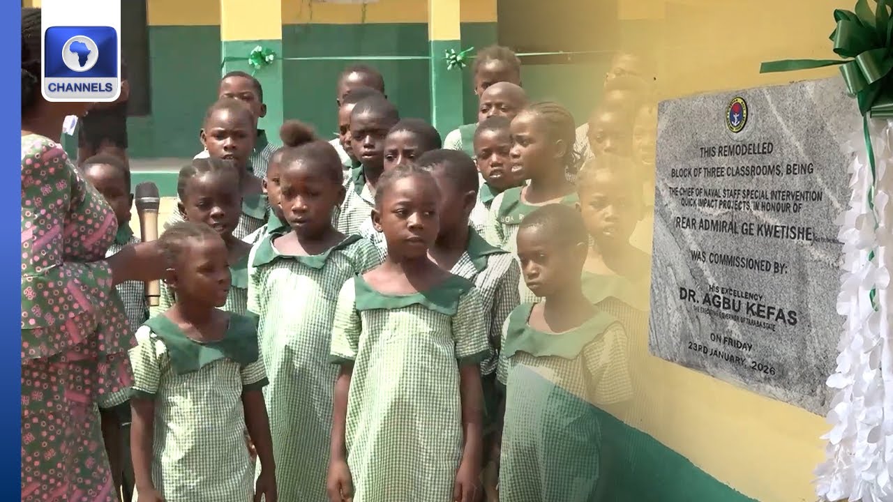 Navy Remodels Classrooms For Kwambai Community In Taraba