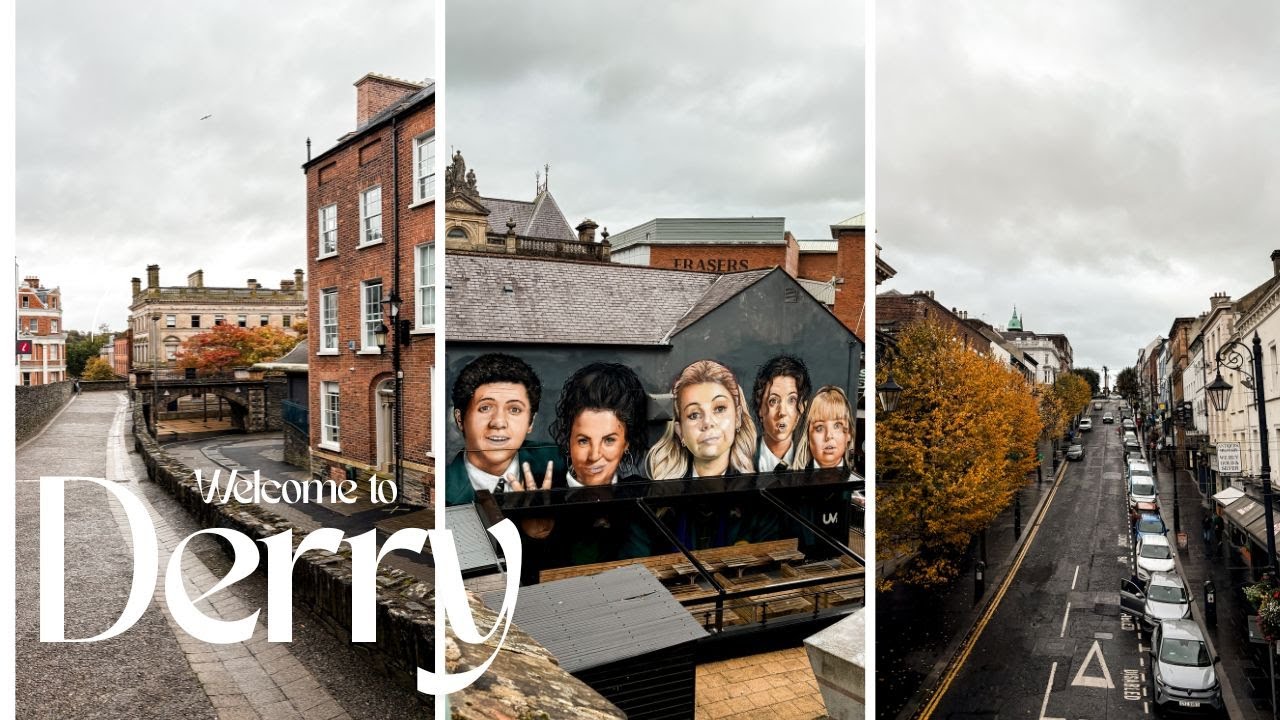 Welcome to The Walled City of Derry, Northern Ireland