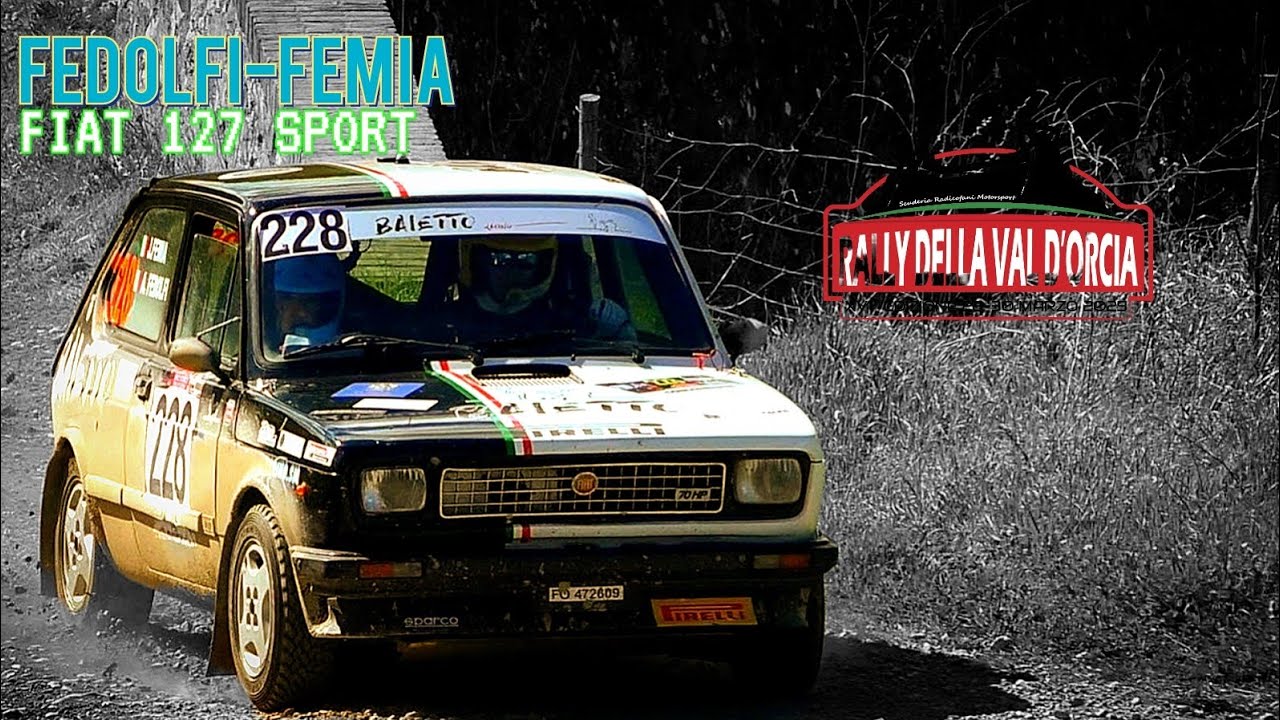 16. Rally della Val D'Orcia 2025 || Fedolfi-Femia || Fiat 127 Sport