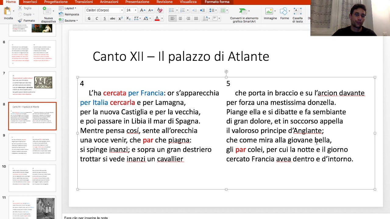 Orlando Furioso c. XII, Il palazzo di Atlante