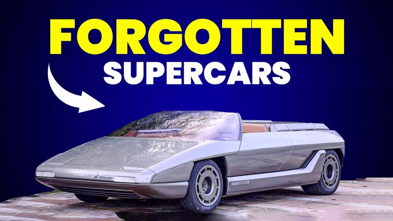 The 10 FORGOTTEN Classics of 80's Supercar History!