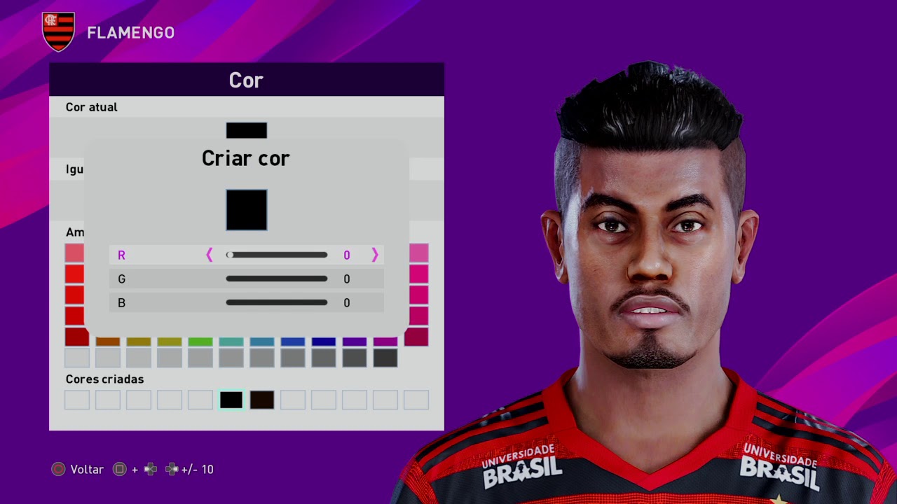 BRUNO HENRIQUE FLAMENGO PES 2020