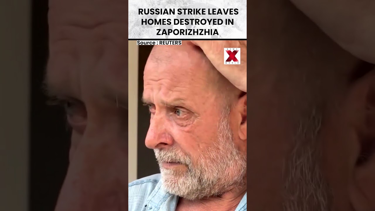 Shocking Aftermath of Russian Bomb Attack Revealed in Zaporizhzhia | NewsX World