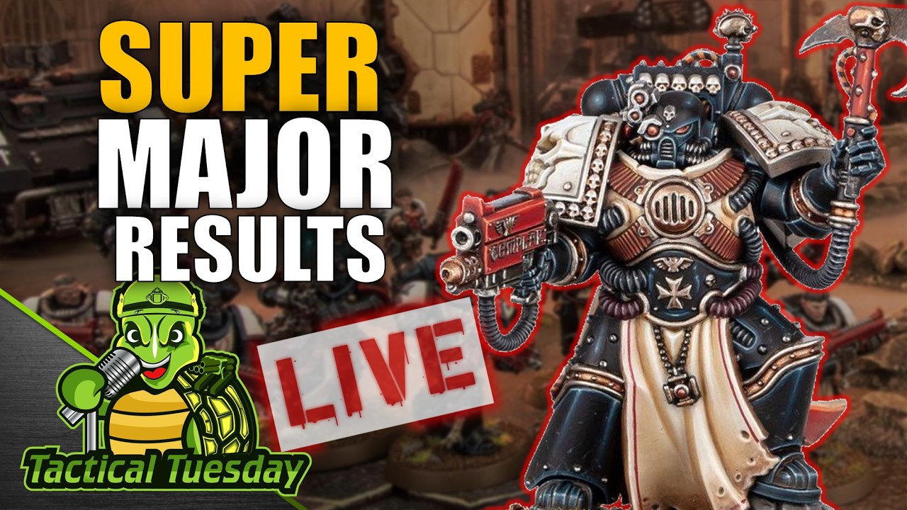 🔴We HAVE to talk about these 40k Supermajor Results!? | TacticalTuesday 40k Live Stream Show
