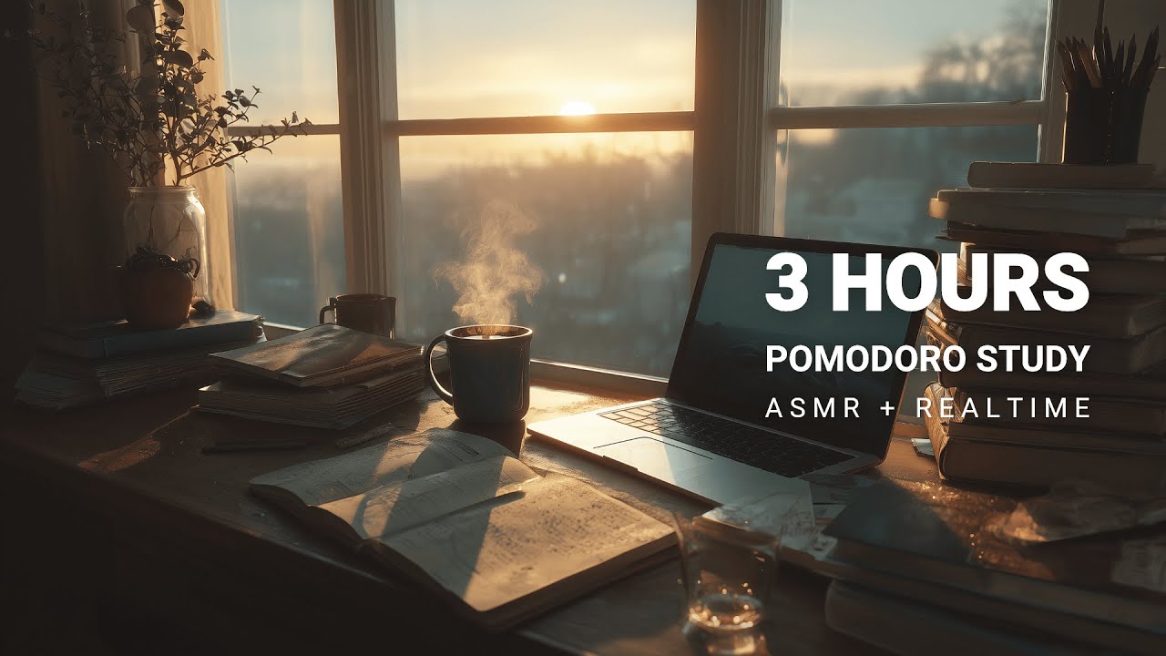 3-Hour Deep Focus Piano Music for Studying & Concentration [Continuous Playlist]