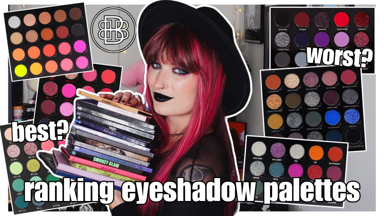 ranking all of my BELLA BEAUTE BAR palettes!
