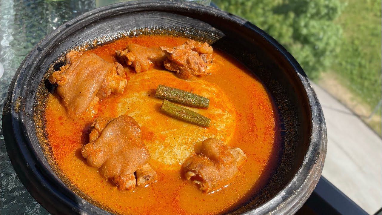 Ghanaian Pork Feet Light Soup | Cozy Trotter Light Soup | Recipe | Lovystouch