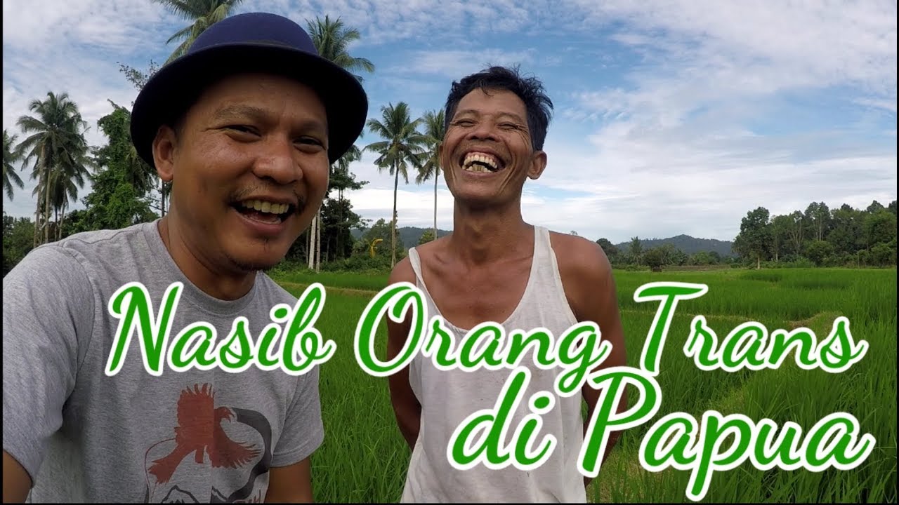 Suasana Perkampungan Transmigrasi di Manokwari Papua Barat (PV 128)