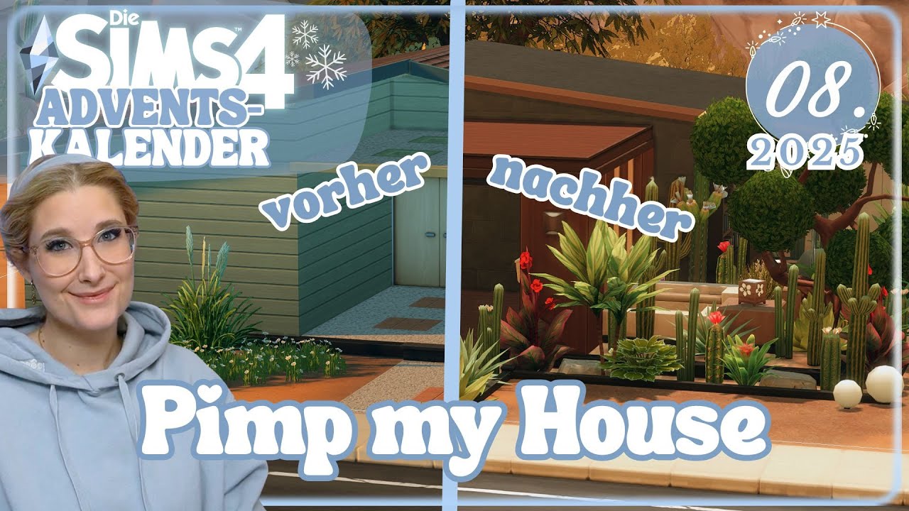 08.❄️Wir RENOVIEREN ein unschönes Basegame Haus❄️Sims Adventskalender❄️Stream 08.12.2025 | Insanedra