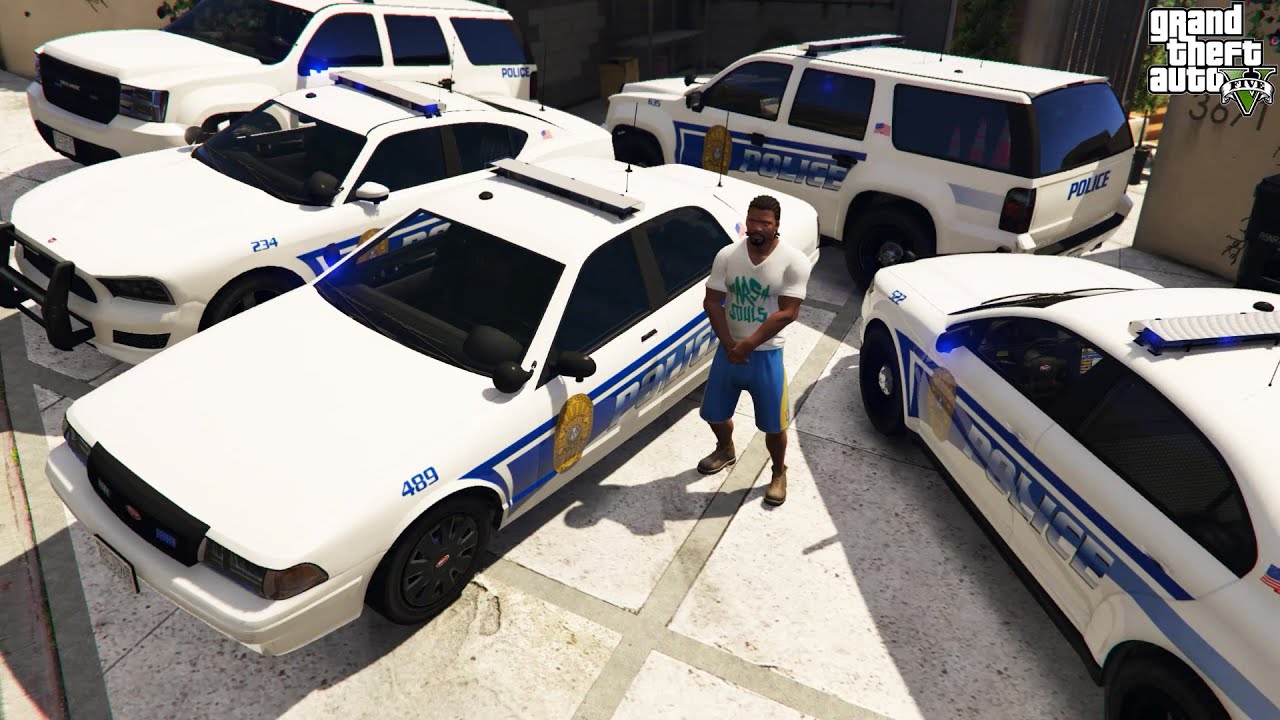 GTA 5 - Stealing IAA Security Protective Service Vehicles with Franklin! (Real Life Vehicles)