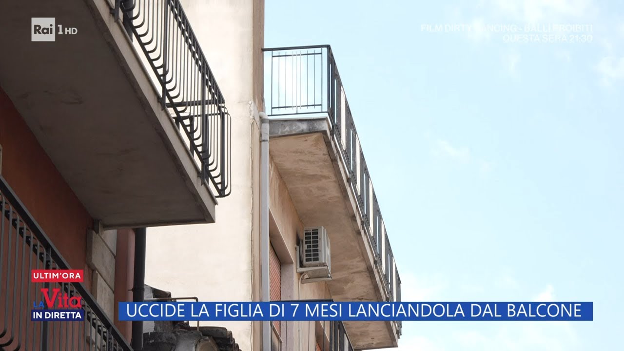 Misterbianco, uccide la figlia di 7 mesi lanciandola dal balcone - La vita in diretta 30/04/2025