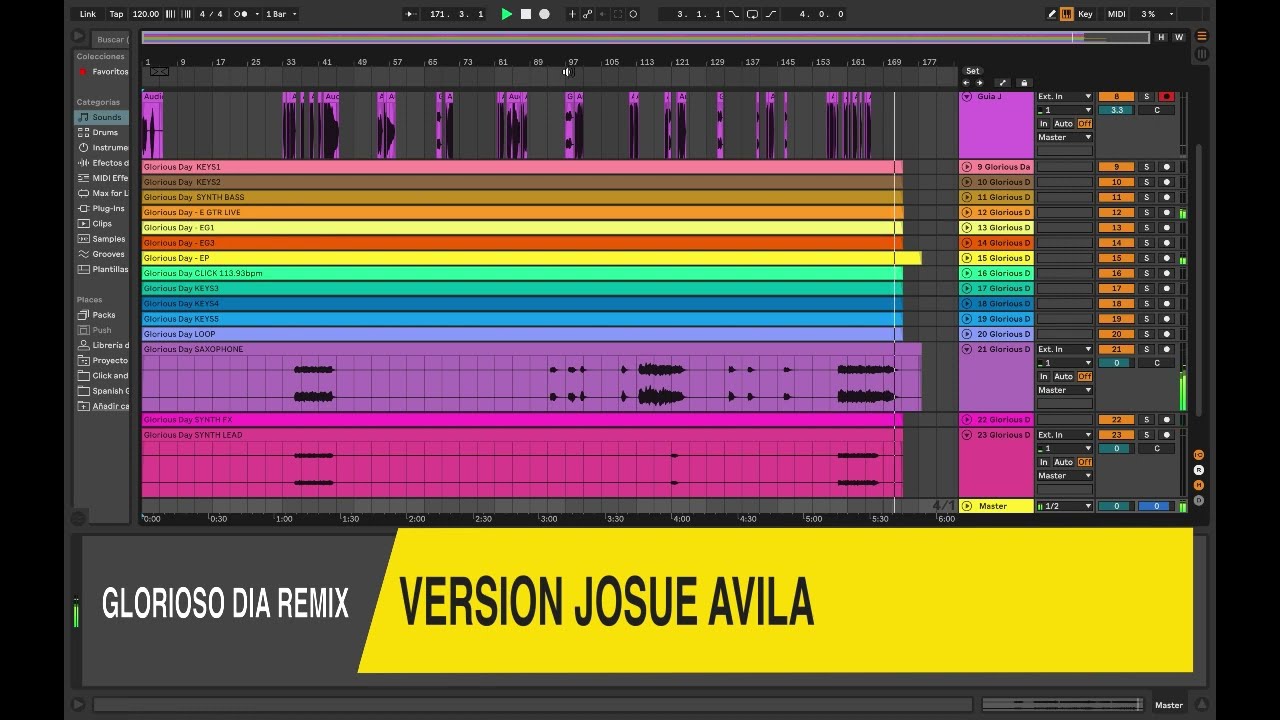 Glorioso Dia Remix Josue Avila Multitrack D