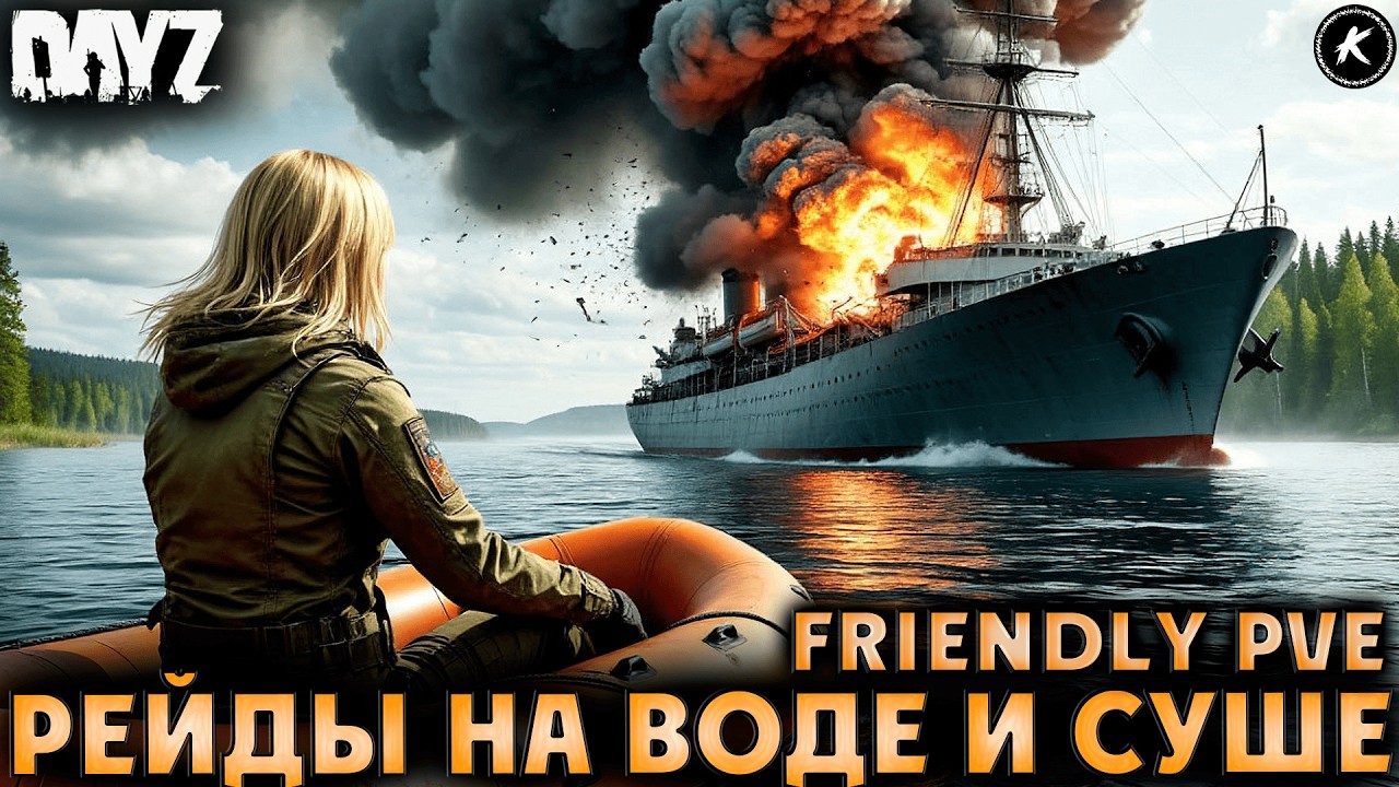 DAYZ PVE | РЕЙДИМ БАЗЫ НА СУШЕ И ВОДЕ НА СЕРВЕРЕ FRIENDLY #dayz #pve #dayzpve