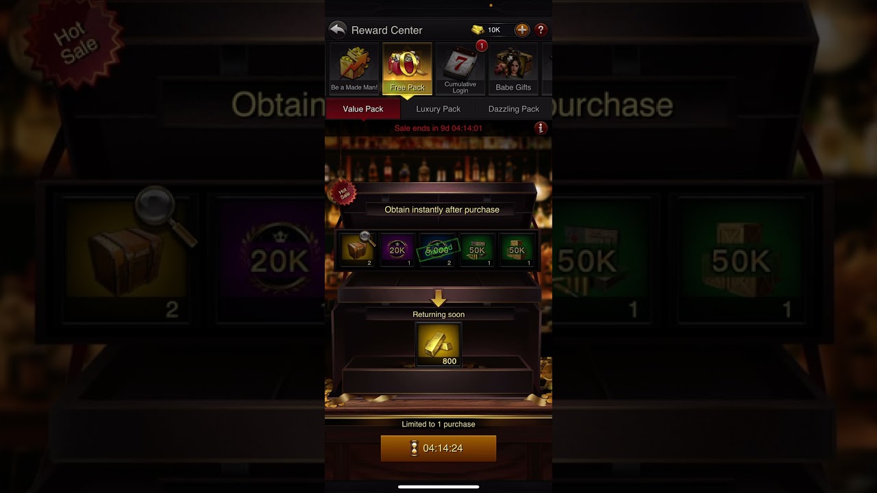 The Grand Mafia - the best way to spend your gold