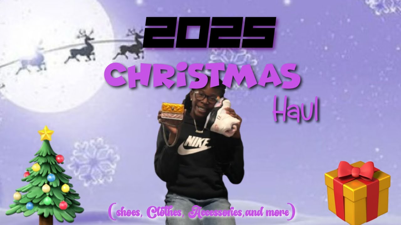 2025 Christmas Haul! (shoes, clothes, accessories, and more) | aubreebrenea💋