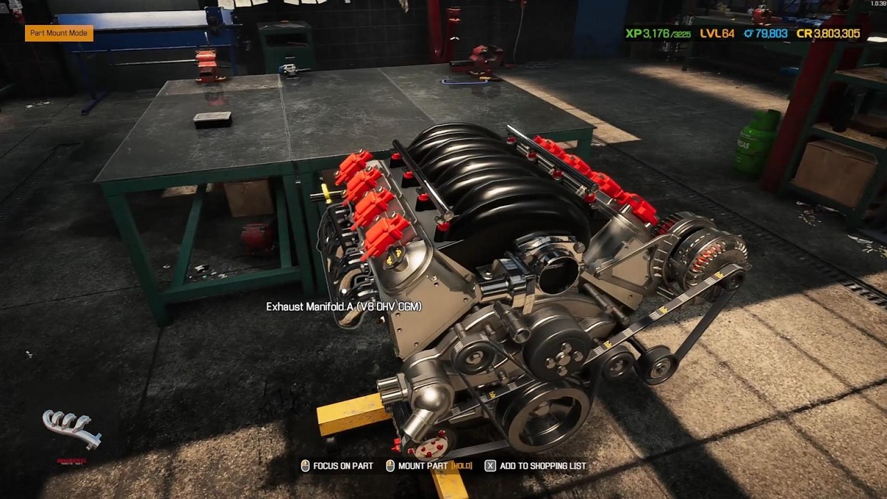 V8 OHV CGM Dodge engine teardown and tuned rebuild no music ASMR