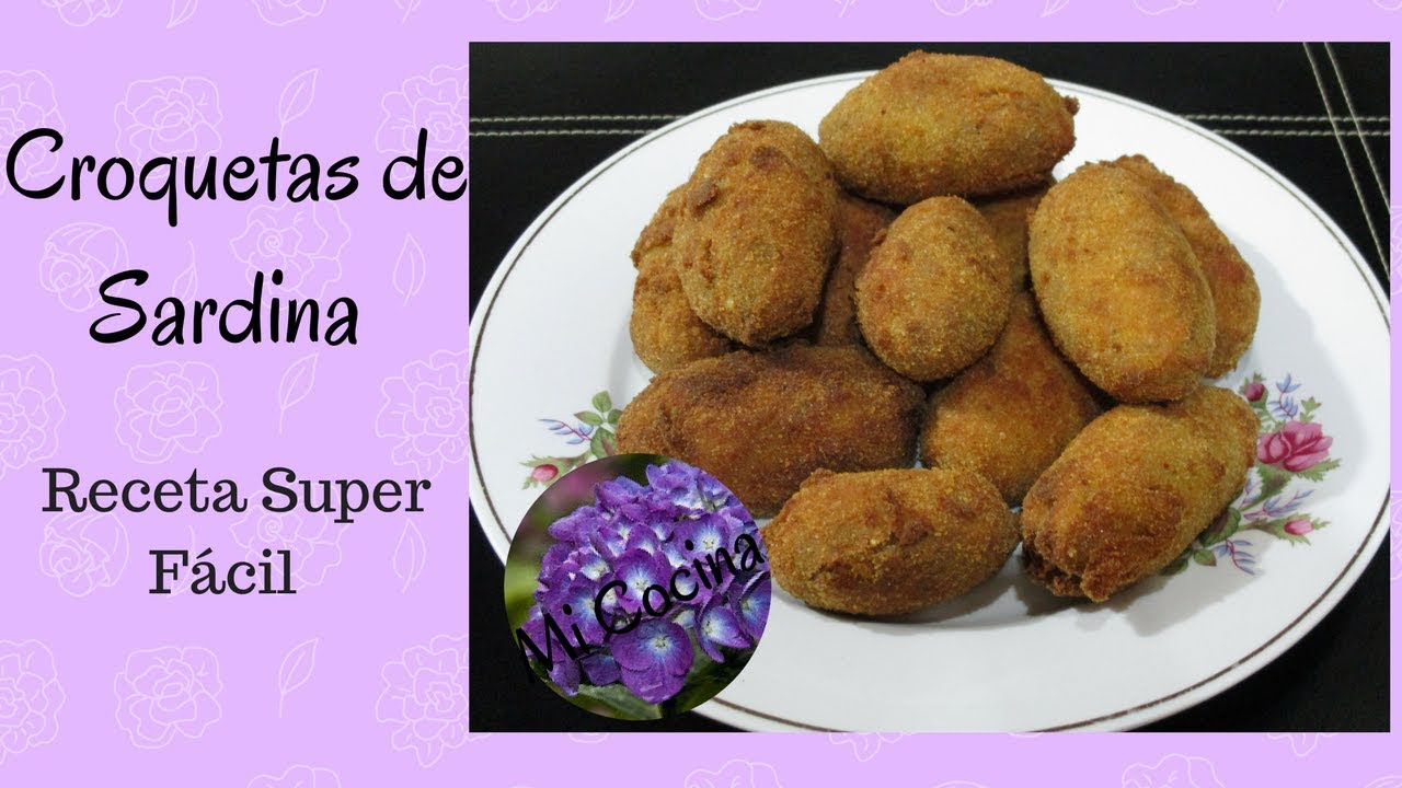 CROQUETAS DE SARDINAS | Mi Cocina