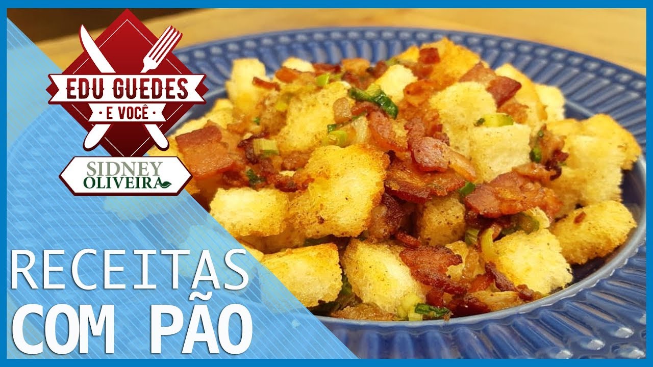Faça receitas com pão amanhecido