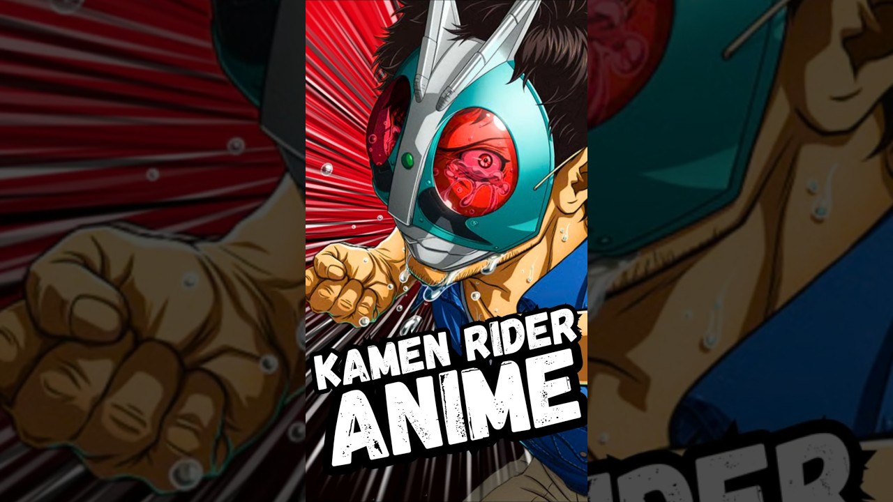 Странное аниме Kamen Rider!!!