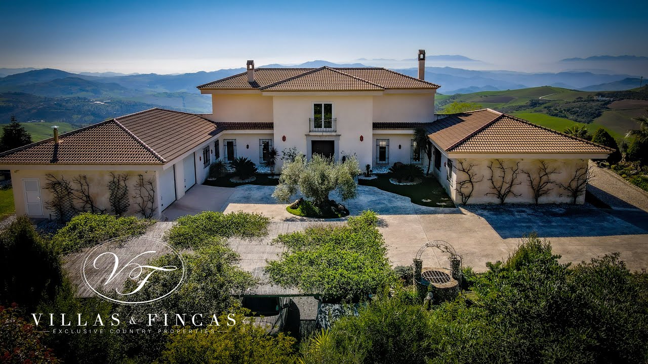 Luxury modern styled villa for sale near Villanueva de la Concepcion, Malaga, Andalusia, Spain