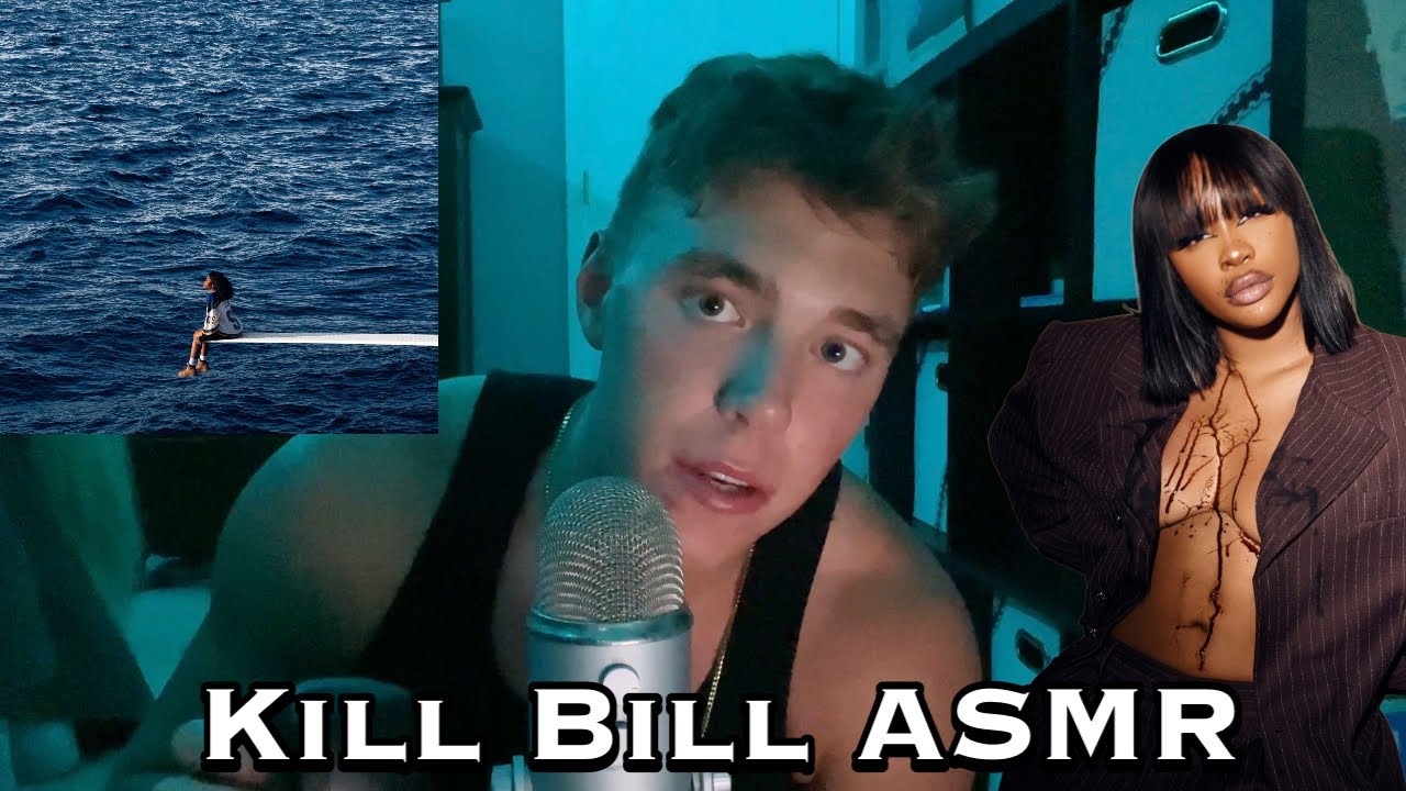 ASMR singing Kill Bill by SZA - lullaby tingles and tapping