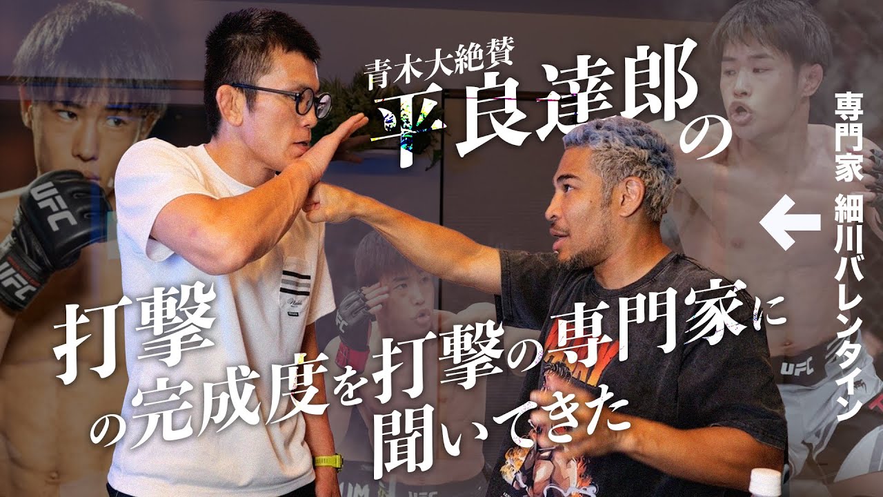 UFC フライ級平良達郎さんのボクシングの完成度を細川バレンタインさんと語る #青木真也 #平良達郎  #ufc #細川バレンタイン