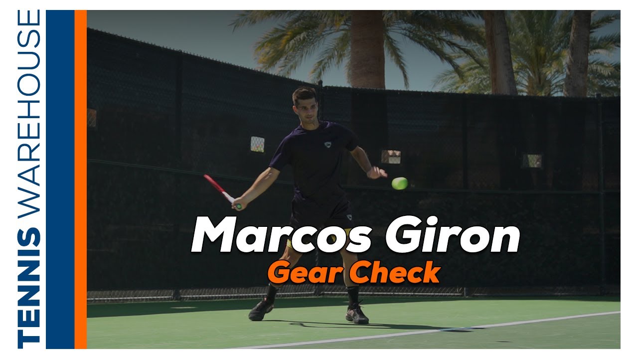 TeamTW & ATP Tennis Pro Marcos Giron Gear Check
