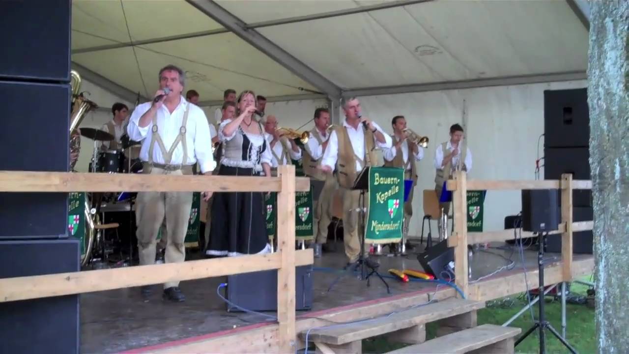 Kolbinger Dorffest  2010 Die Bauernkapelle Mindersdorf