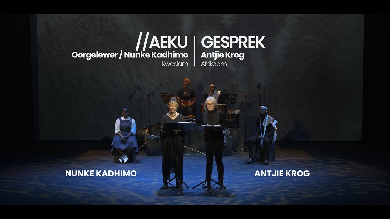 Met woorde soos kerse: //Aeku | Gesprek