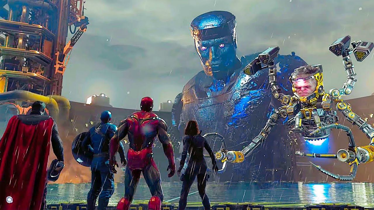 Avengers Vs Giant Sentinel Fight Scene (2025) 4K ULTRA HD