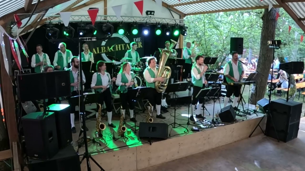 Die Aalbachtaler - Egerländer Musikantenmarsch - Uettinger Waldfest 2024