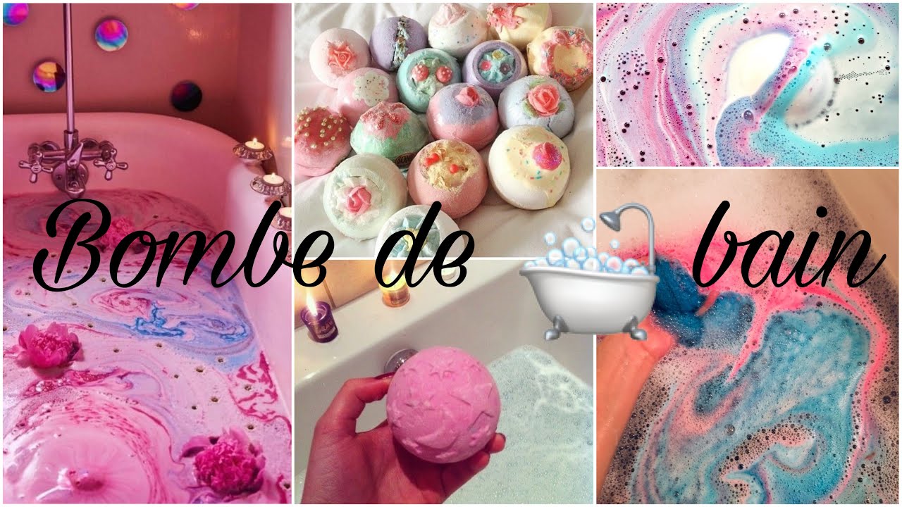 اصنعي بنفسك كرات الحمام الفوارة الرائعة (bombe de bain)  🛀دللي نفسك سيدتي وهو مشروع مربح لمن اراد💰