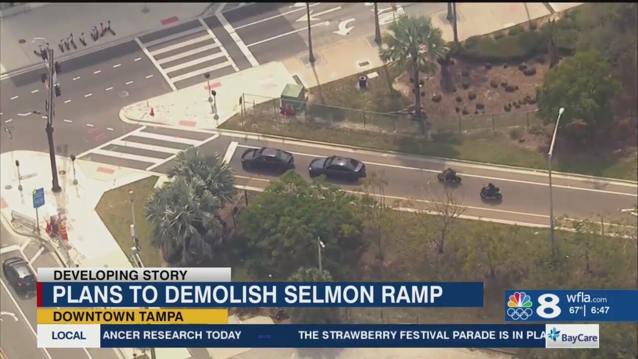 Plans to relieve congestion on the Selmon Expressway include demolition of downtown ramp