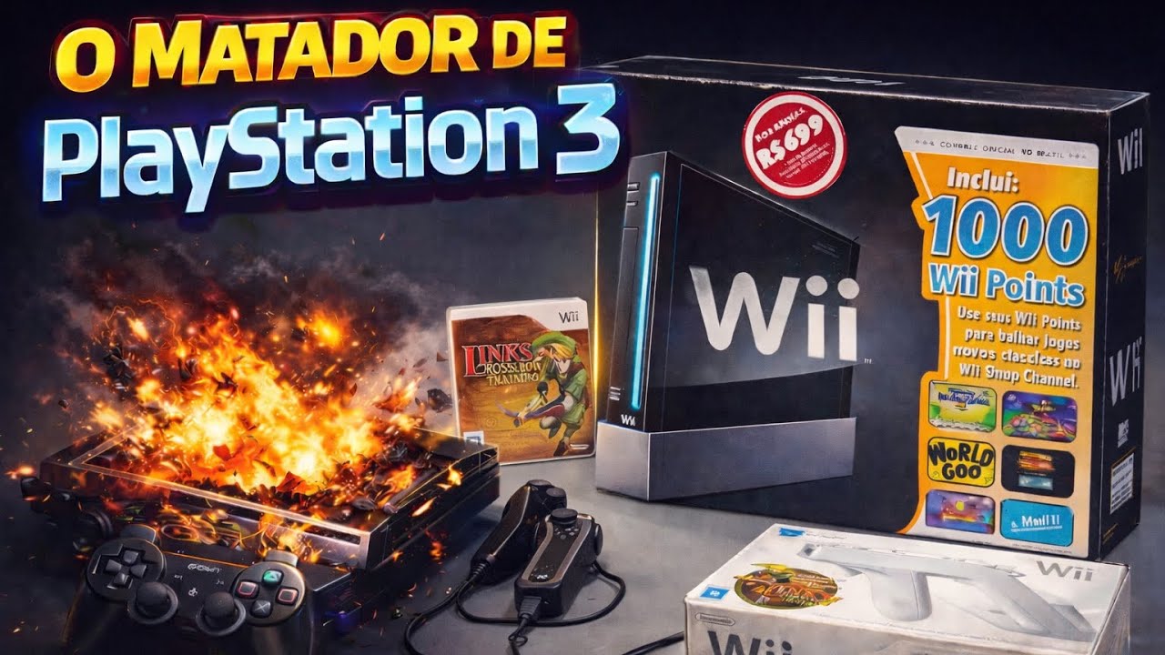 Encontrei um Wii NOVO Guardado há 13 Anos! Como foi a história do Wii no Brasil?