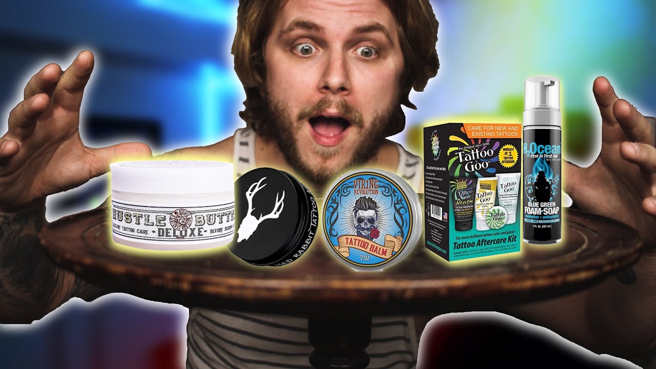 The BEST Tattoo Aftercare Products YOU NEED To TRY!