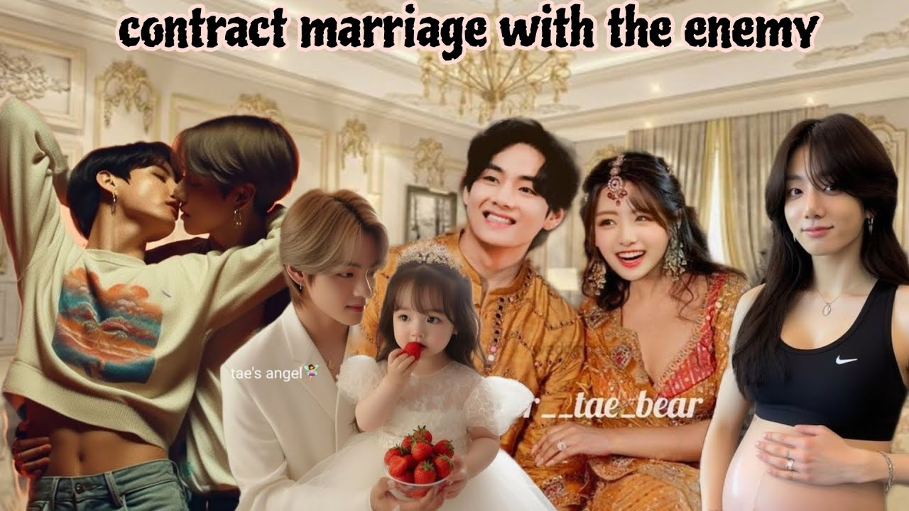 contract marriage with the enemy 💖 ll taekook love story hindi dubbed ll oneshot#taekookff #oneshot