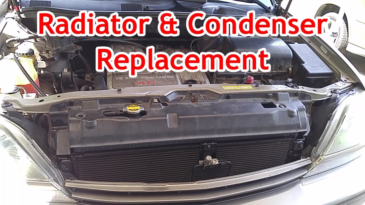 Lexus RX300 Radiator & AC Condenser Replacement (1999 - 2003)