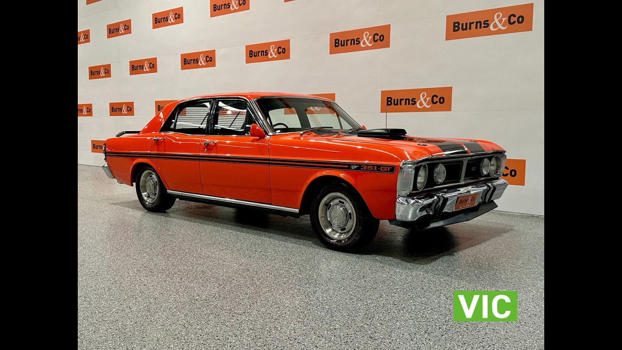 1971 Ford XY GT Tribute 351 V8 Manual