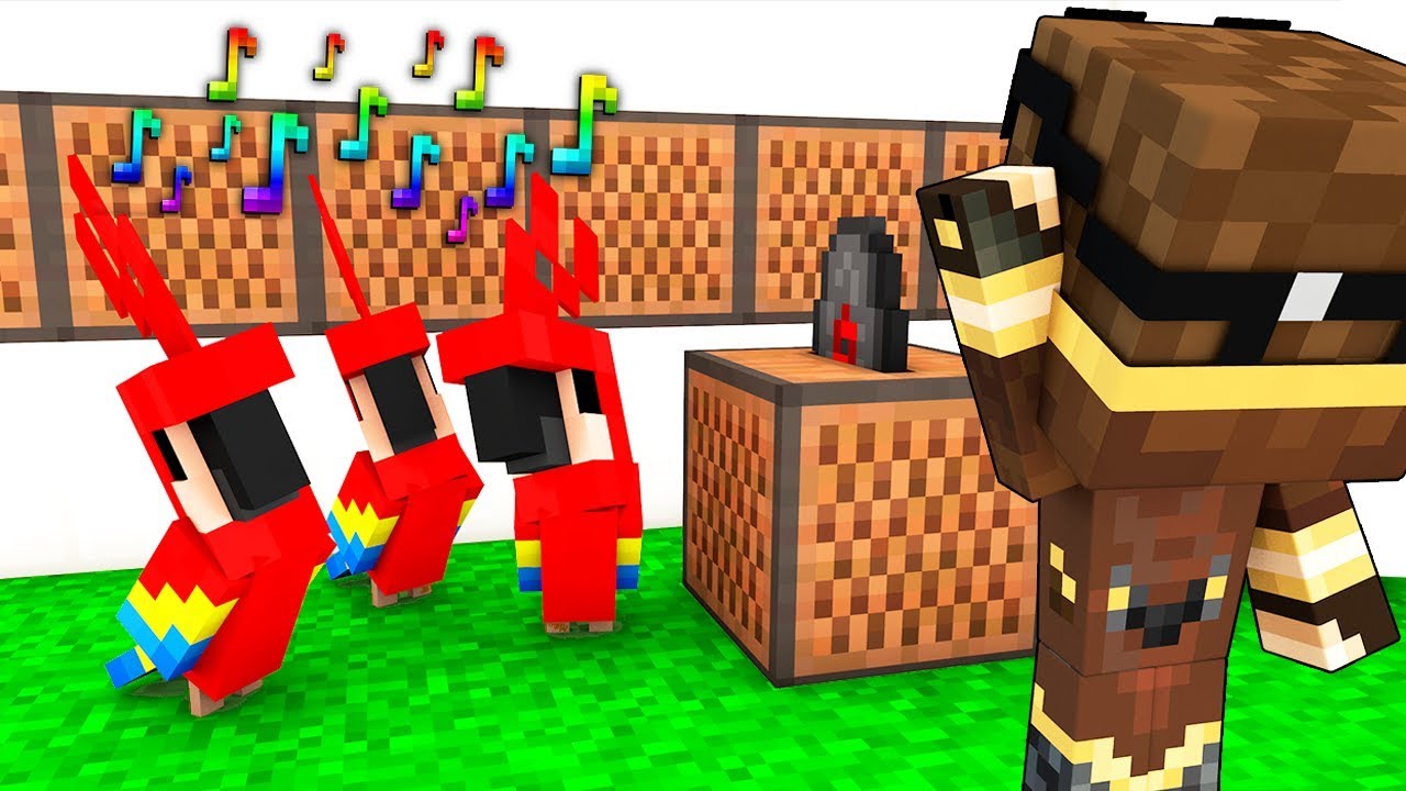 COSTRUIAMO LA DISCOTECA PER I PAPPAGALLI DI MINECRAFT!!